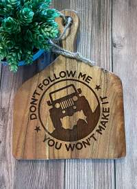 Jeep Cutting Board