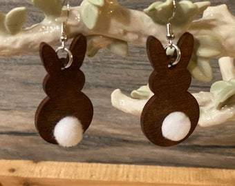Easter jewelry, Bunny earrings